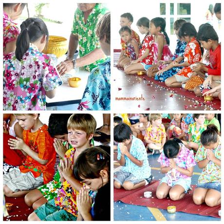 Il nostro Songkran a scuola