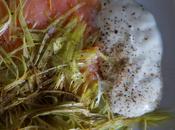 Carpaccio Salmone Porri Yogurt