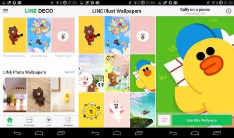 download 14 600x355 LINE DECO   Wallpapers & Icons: sostituire le icone classiche di Android con i personaggi di Line news  play store google play store 