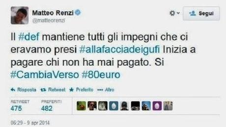 Alla faccia dei gufi, questa è l’Italia di Matteo Renzi.