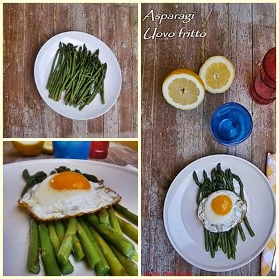 Pranzo di Primavera : Asparagi e Uovo al Tegamino