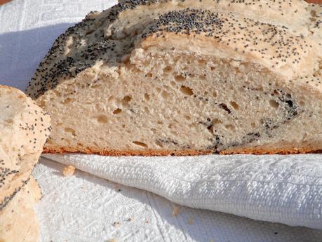 Pane a tutto riso con semi di papavero