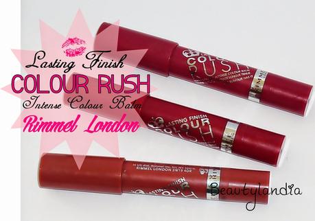 RIMMEL LONDON- Lasting Finish Colour Rush Intense Colour Balm (n 700, n 500, n 220) -