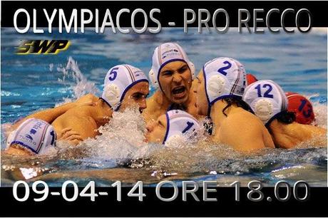 Streaming! Olympiacos-Recco alle ore 18.00