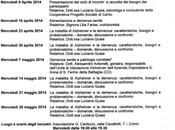 Servizi l’Alzheimer Como: CAFFE’ LUNEDI’ VENERDI’ INSIEME, calendario aprile-28 maggio 2014, presso associazione Carducci, viale Cavallotti Como