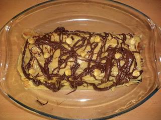 Millefoglie veloce nocciola e nutella