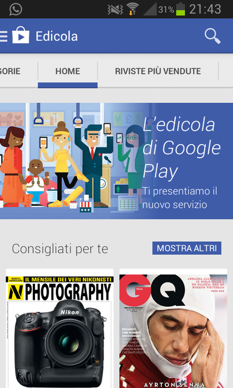 Screenshot 2014 04 09 21 43 19 Play Edicola arriva anche in Italia! applicazioni  play store Play Edicola google 