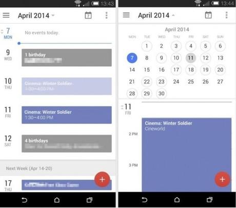 google calendar 600x530 Google Calendar: ecco le prime immagini della nuova versione news  google calendar google android 