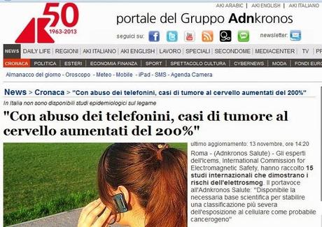 Ulteriori conferme sul danno delle radiazioni dei cellulari