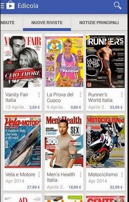 L'edicola di Google sbarca in Italia!