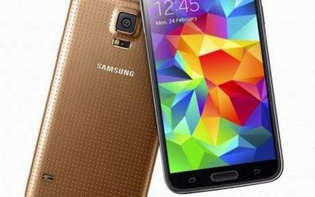 Galaxy S5 Copper Gold