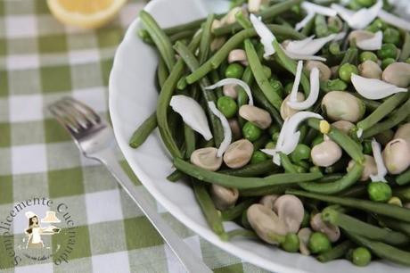 insalata tiepida di primavera