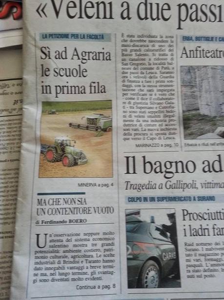 Nuovo Quotidiano di Puglia Martedì 08 Aprile 2014