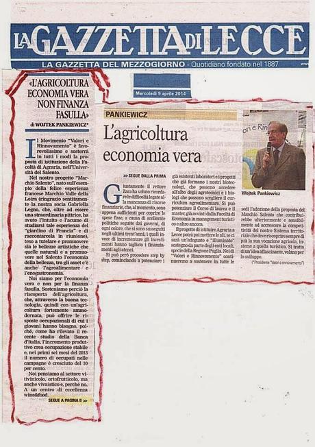 La stampa per l'Agraria a Lecce