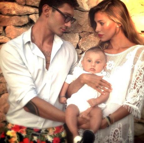 compleanno santiago 2014 belen rodriguez gossip stefano de martino foto facebook social network