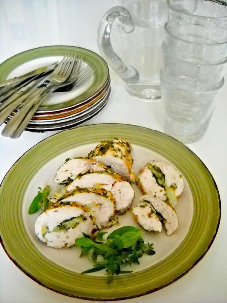 Petti di pollo alle erbe e limoni or Chicken breasts with herbs and lemon