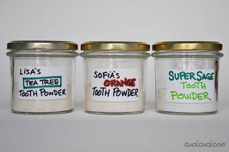 Make your own cheap and easy natural homemade tooth powder: three recipes