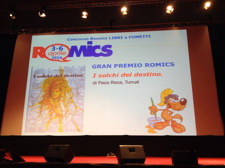 Paco Roca vince il gran premio Romics 2014 con I solchi del destino Tunué Paco Roca 