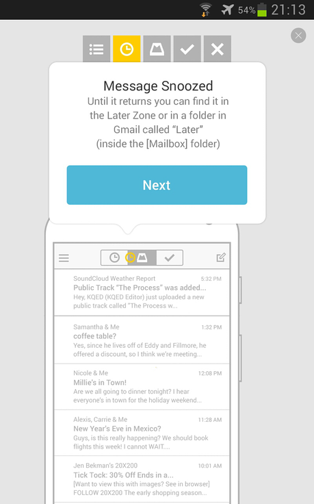 Mailbox per Android