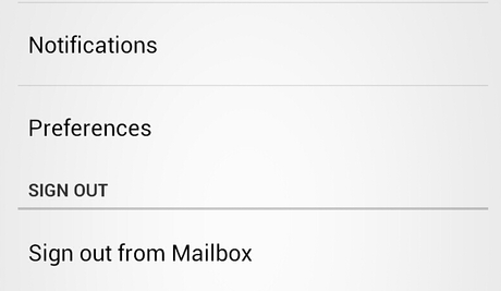 Mailbox per Android