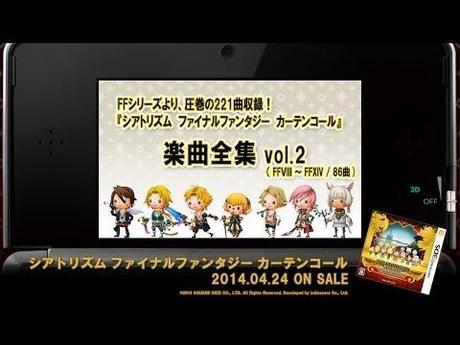 Theatrhythm Final Fantasy: Curtain Call – nuovo trailer