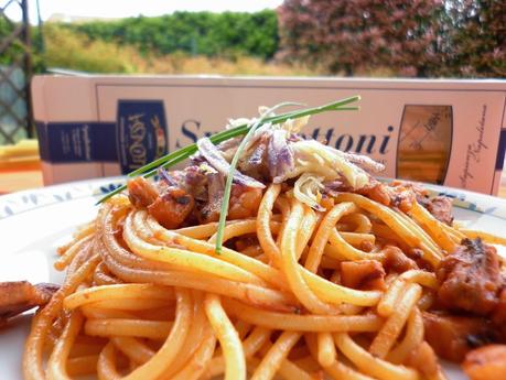 Spaghettoni fish and chips Leonessa