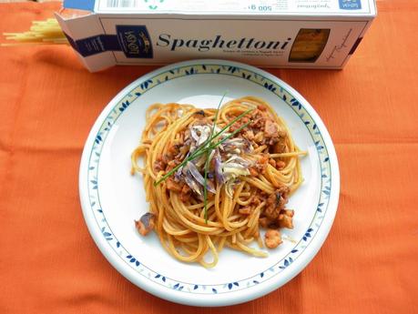Spaghettoni fish and chips Leonessa