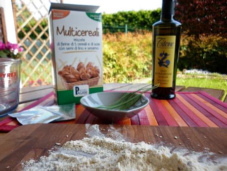 Pane fatto in casa con farina multicereali Molino Pagani