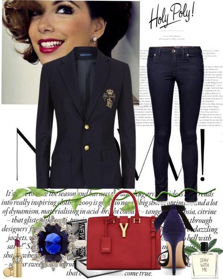 Blazer Blu - Fashion outfit by A.