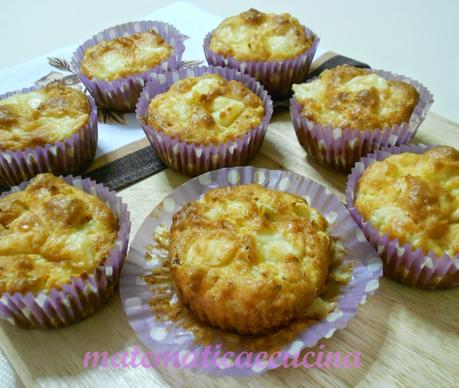 Muffins Salati con Cavolfiore e Provola Insaporiti al Curry