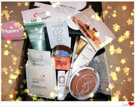 Mybeautybox - prima box (marzo)