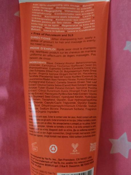 Yes To Carrots - Leave-in Conditioner