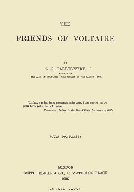 Friends of Voltaire