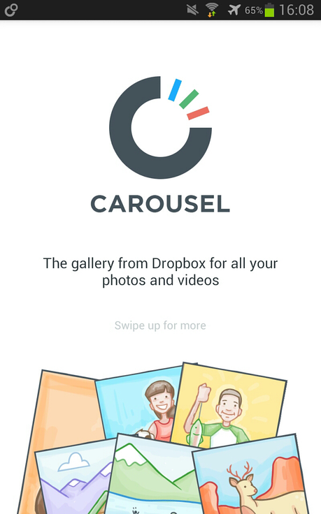 Carousel, l'app di Dropbox per immagini e video