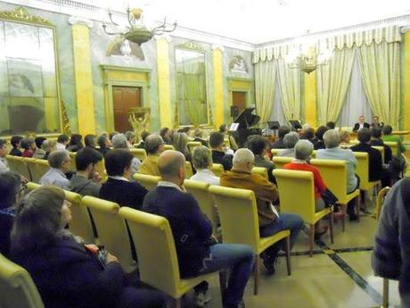 Giorgio Gaber. Il teatro del pensiero. Immagini presentazione libro a Cinisello Balsamo (MI)- Villa Ghirlanda - 9 aprile 2014