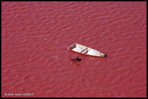 Il Lago Rosa, una delle attrazioni del Senegal.