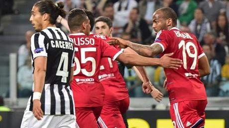 Europa League: Juventus-Lione 2-1, bianconeri in semifinale