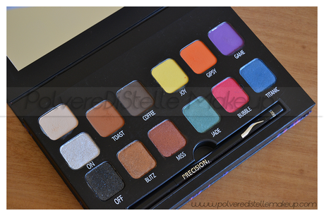 PREVIEW & SWATCHES : Palette -DIFFERENT- MULAC