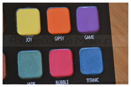 PREVIEW & SWATCHES : Palette -DIFFERENT- MULAC