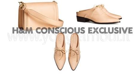 H&M collezione Exclusive Conscious scarpe e borse