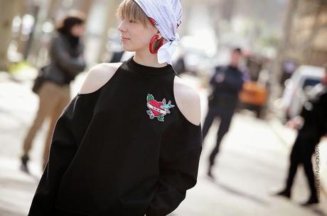 In the Street...Simply chic...Vika Gazinskaya, Paris