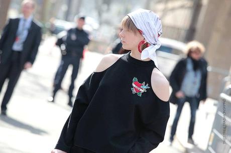 In the Street...Simply chic...Vika Gazinskaya, Paris