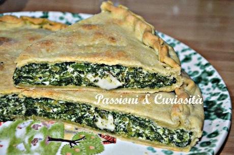 QUICHE CON SPINACI E RICOTTA