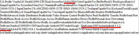 LG G3 User Agent Profile display QHD LG G3: i report confermano QHD display e 3GB di RAM smartphone  LG G3 uscita LG G3 scheda tecnica lg g3 