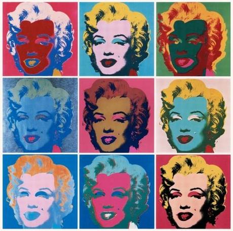 Marilyn andy warhol napoli