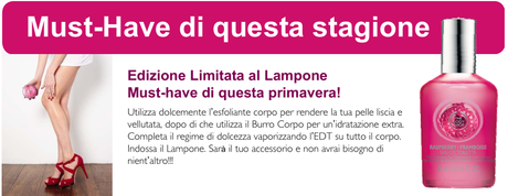 [CS] Linea al Lampone - The Body Shop