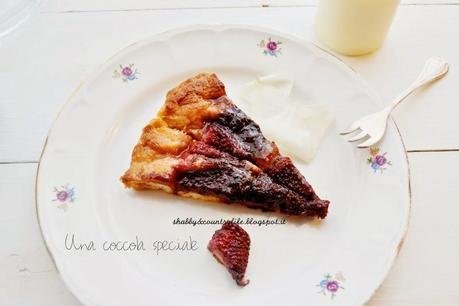 Una per Due! - Focaccia dolce fragole e nutella!- shabby&countrylife.blogspot.it