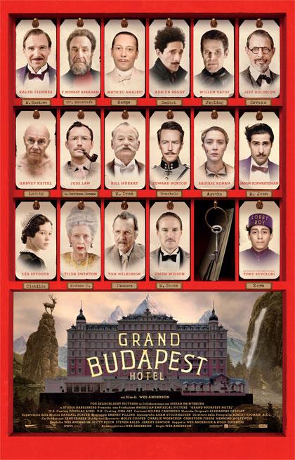 Locandina Grand Budapest Hotel