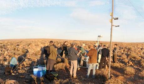 Il sito in Namibia