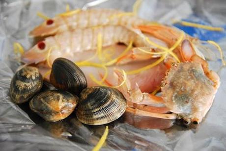 SACCHETTO DI MARE E LIMONI...CON CARTA FATA